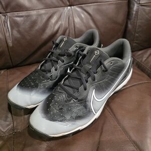 Nike Black and Gray Athletic Cleats